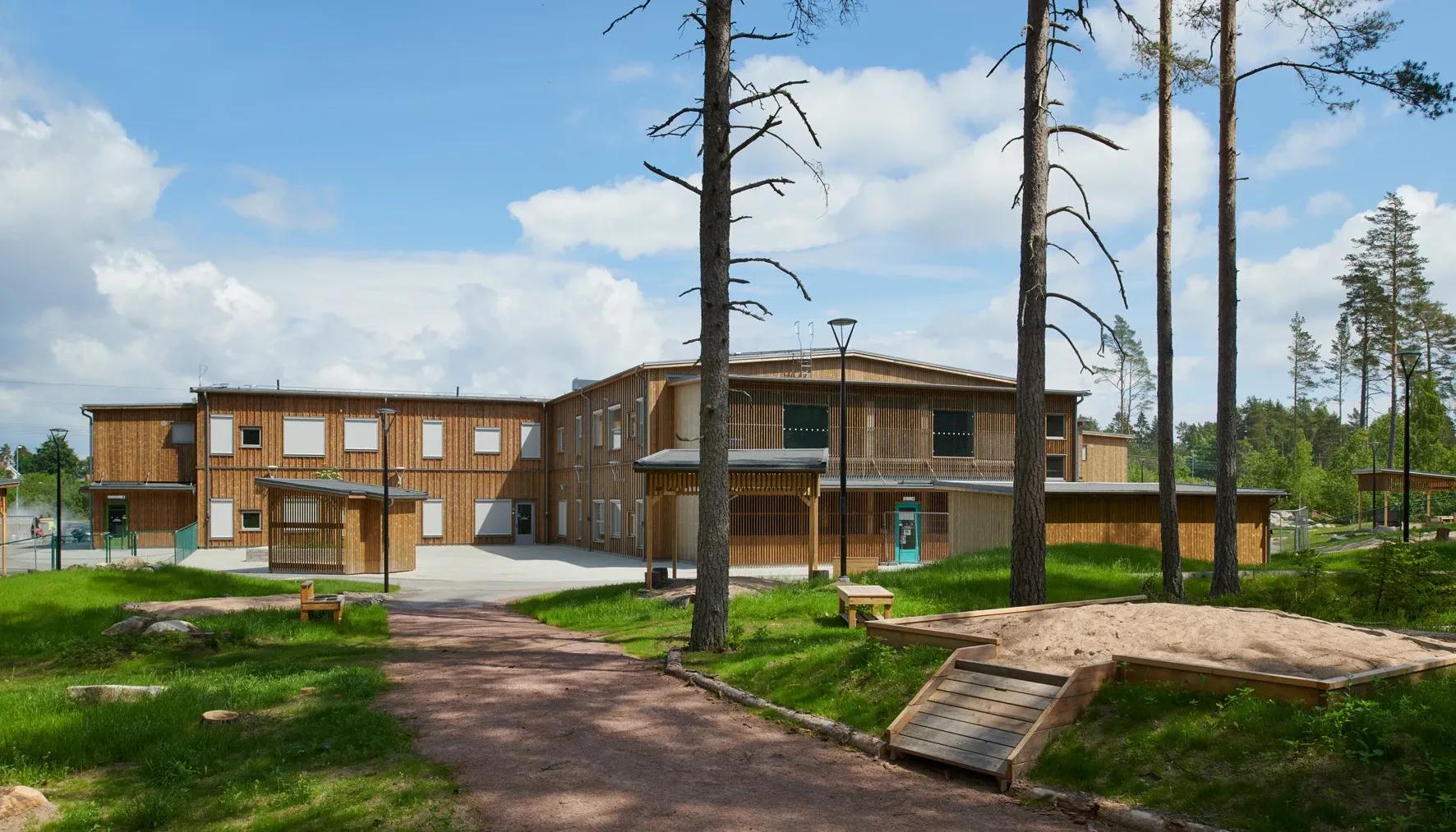 Annebergs förskola - utemiljö för trygga och självständiga barn