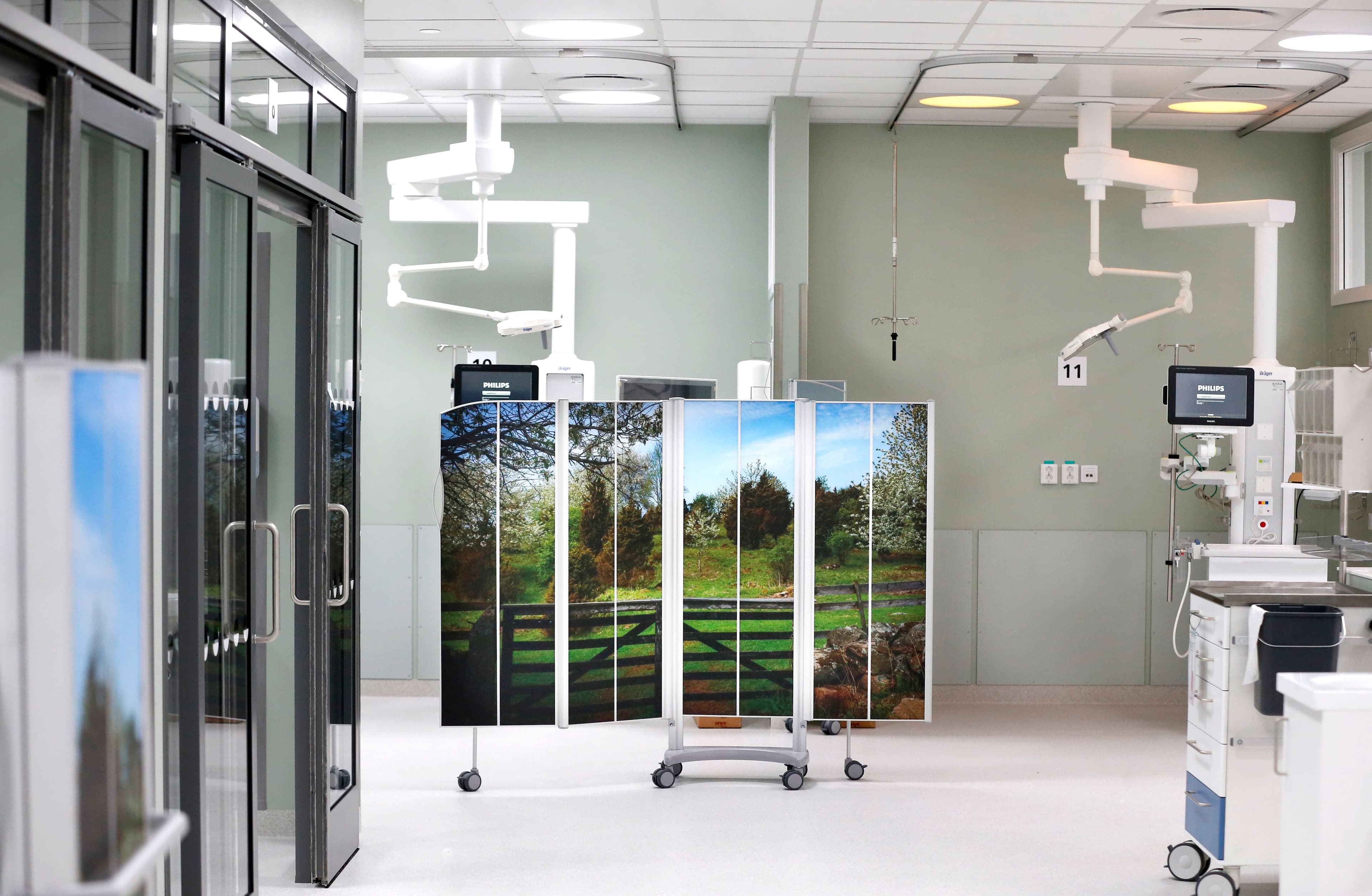 Vårdlokal med medicinteknisk utrustning
