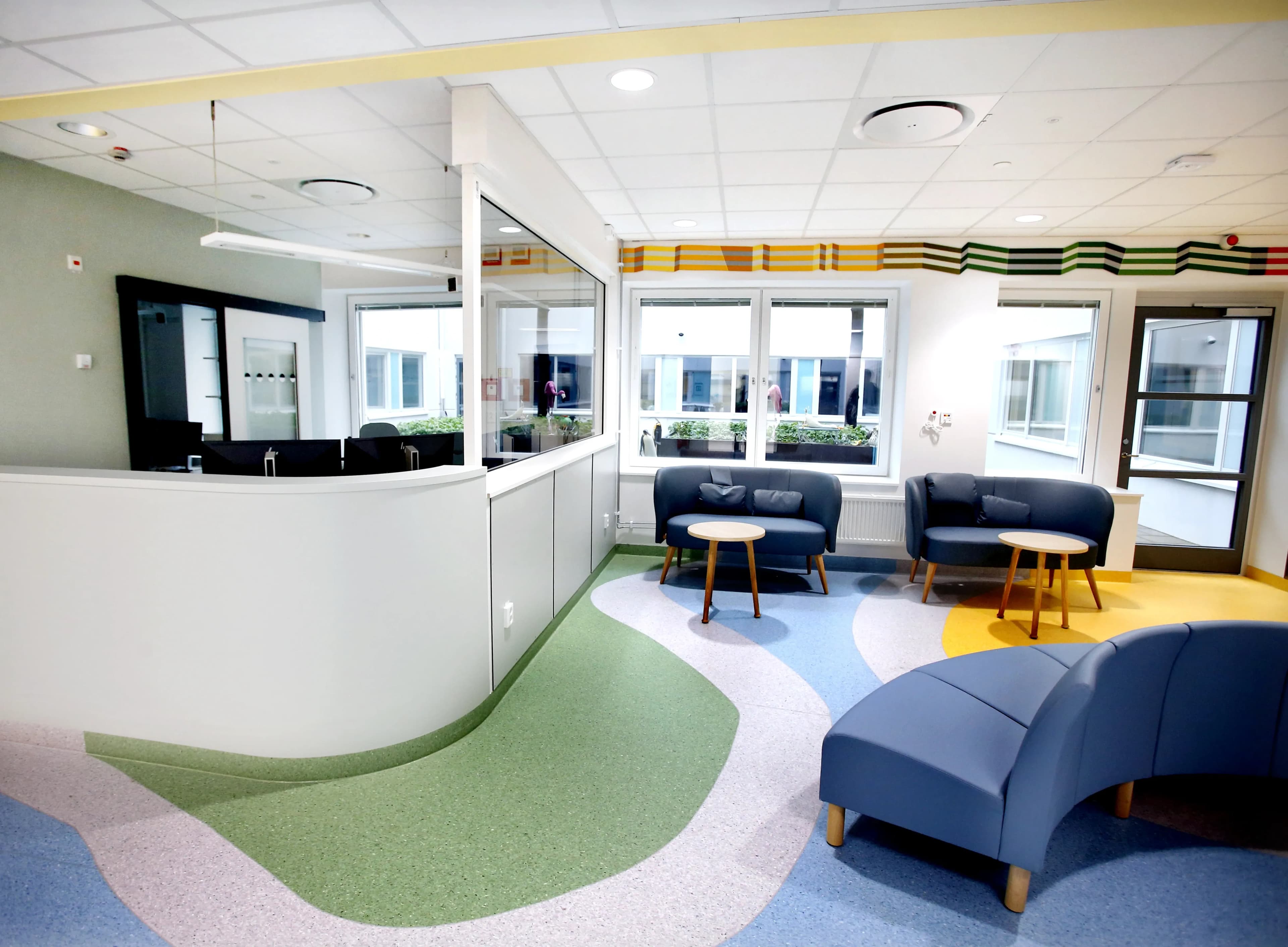 Väntrum på avdelning