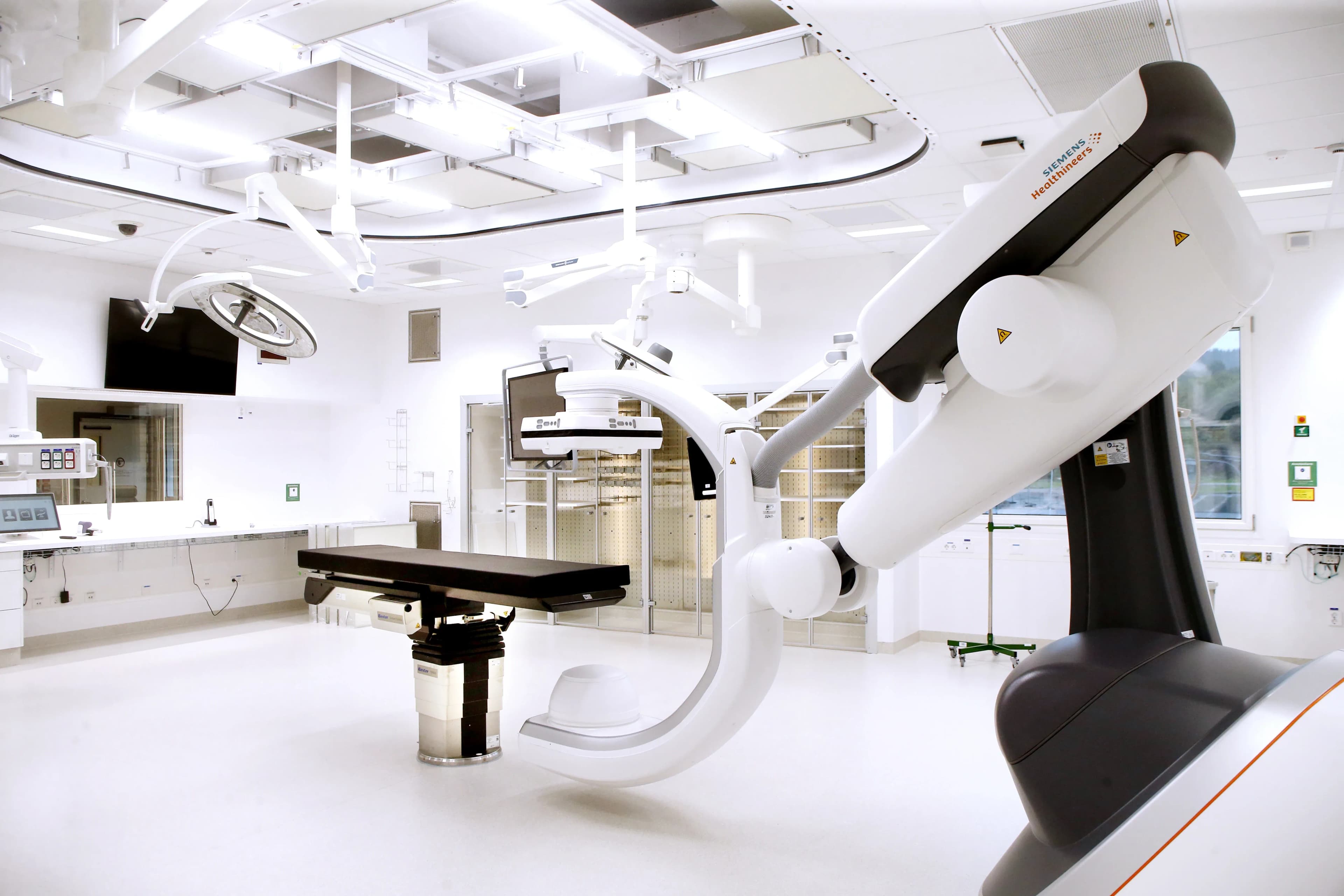 Operationsrobot da Vinci i AS-blocket byggt i partnering