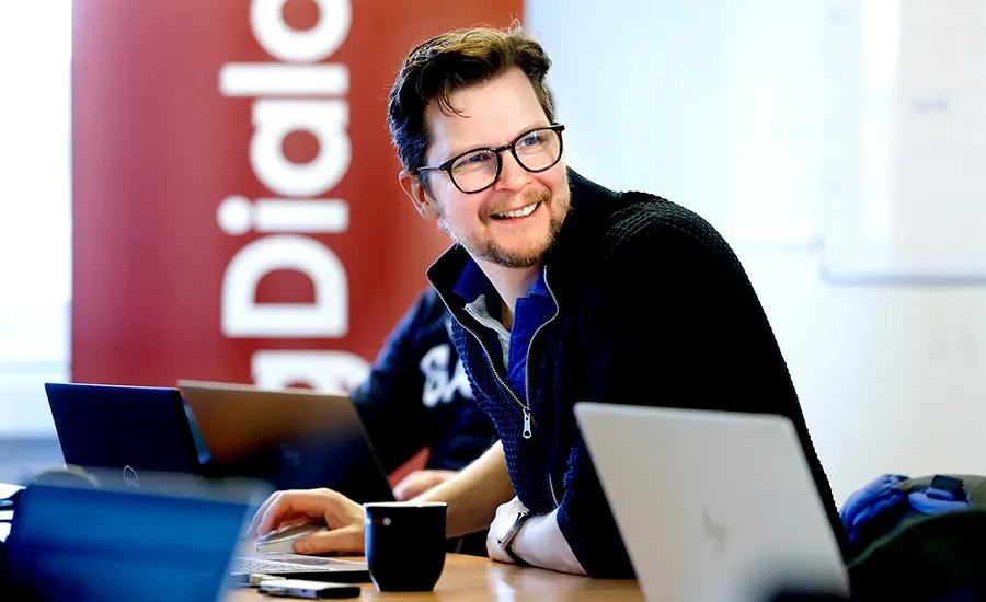 Medarbetare Robin Fahlberg