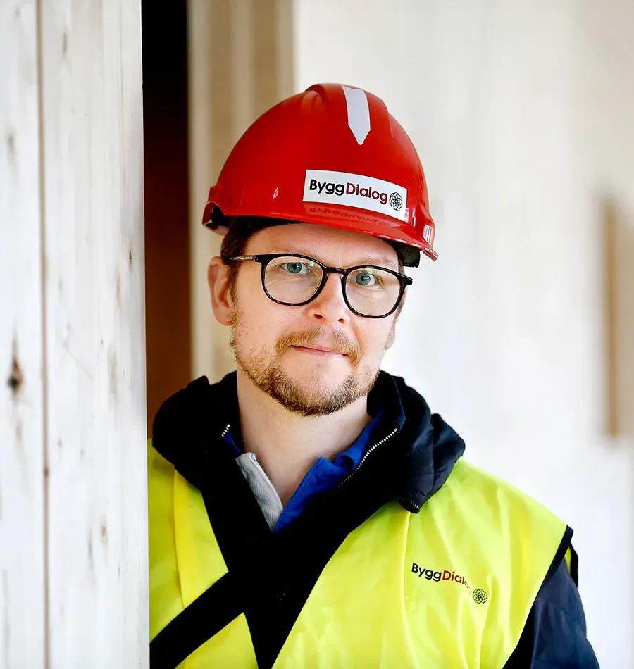 Medarbetare Robin Fahlberg
